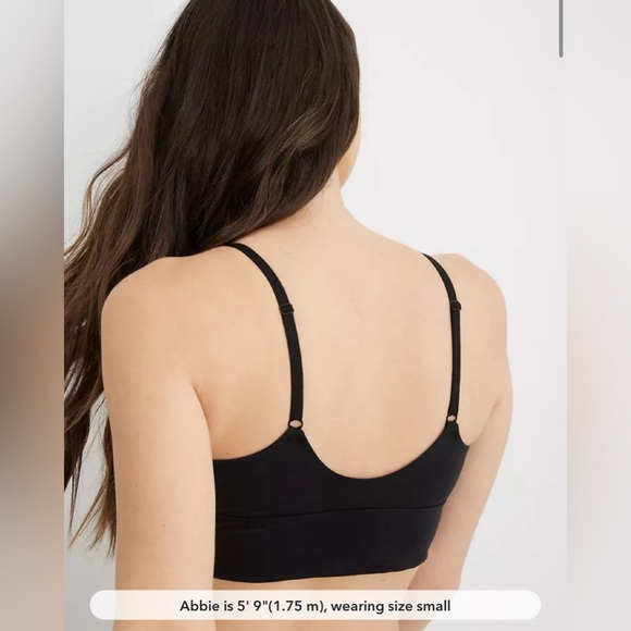 Aerie Sunnie Blossom Lace Padded Triangle Bralette - Picture 3 of 5